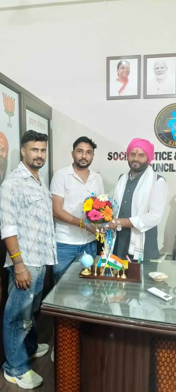 इंद्री में सोशल जस्टिस एंड एम्पावरमेंट काउंसिल ऑफ इंडिया के कार्यालय का उद्घाटन